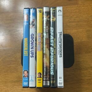 Mixed DVD Movie Collection – Blue, White, Yellow, Black Spines